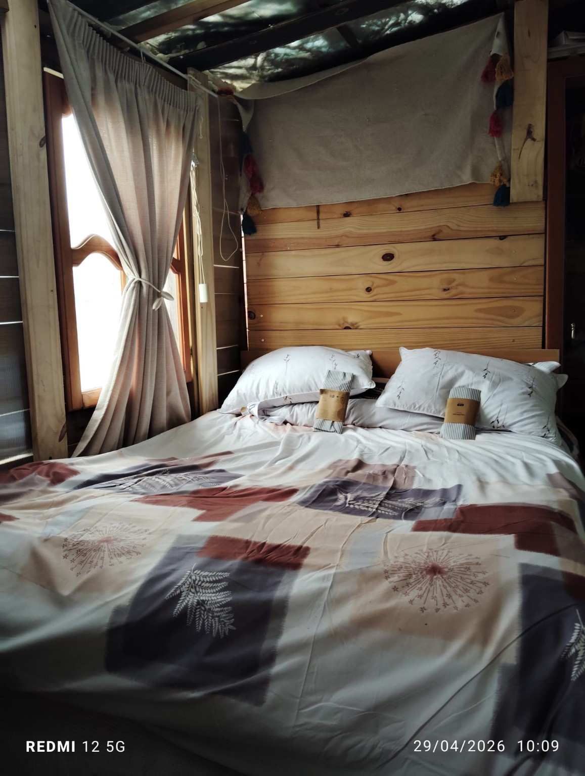 Zona de descanso interior del bungalow